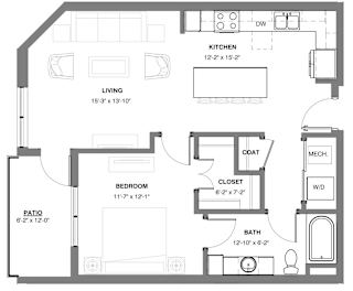 Lynx 1 bedroom apartment