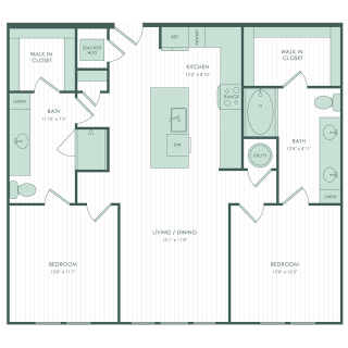 Floor Plan B2a