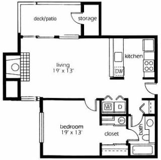 1 Bed - 1 Bath |650 sq ft 1 Bed - 1 Bath |650 sq ft