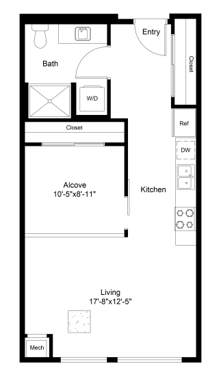 Floor Plan Olive | Alcove 12