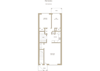 Floor plan at Platt Gardens in West Babylon, NY 11704