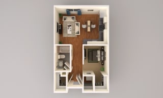 A1 Floor Plan at Northern Lights a Lifestyle-Driven Community, West Fargo, 58078