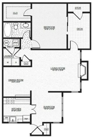 THE STARLING, 1 br, 1 ba, 851 sq. ft.