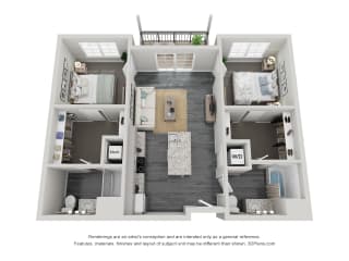 The Bexley Floor plan