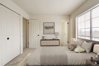 Snapdragon Bedroom at Windemere Apartments, Farmington Hills, 48335