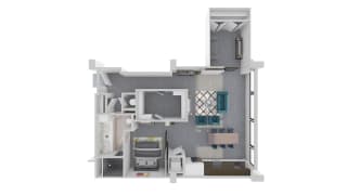 Mission Lofts Apartments Objective 3D Live Floor Plan