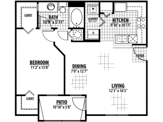 Oxford Floor Plan |Estates at Heathbrook