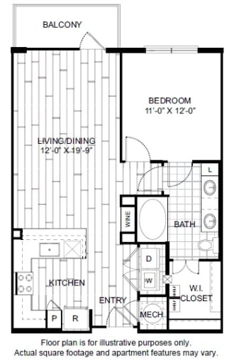 A4-1 Floor Plan at Windsor CityLine
