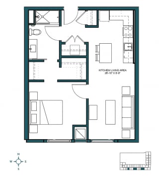 Floor Plan Residence - B1