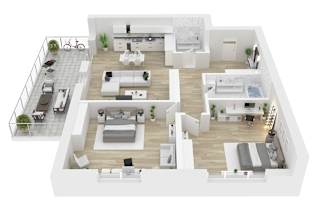 Floor Plan 2BR