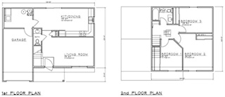 Floor Plan Blanc 1.5 BHK