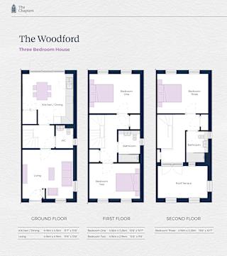 Woodford Floorplan at The Chapters , Ely