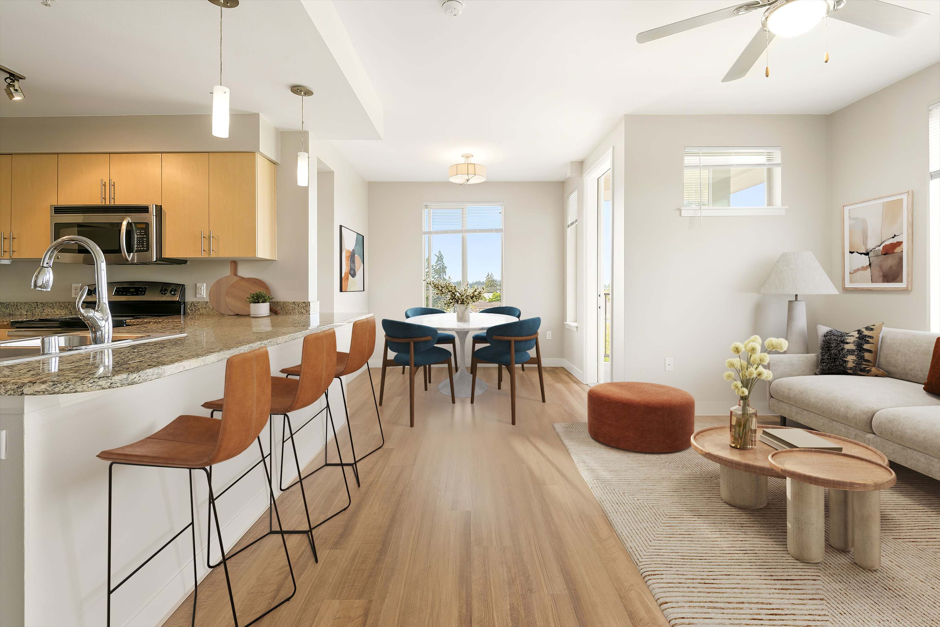 The Pacifica Apartments Interiors