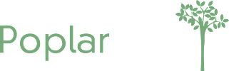 A logo for a company named PoplarGlen Apartment Homes  at Poplar Glen Apartments, Columbia, MD, 21044.