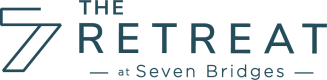 the retreat at seven bridges logo with green background