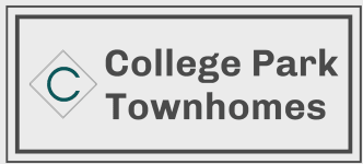logo for the college park townhomes