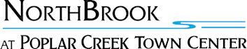 The image is a logo for Northbrook at Poplar Creek Town Center.