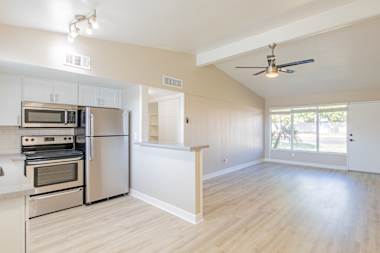 Apartment kitchen at The Clubhouse at Arcadia.