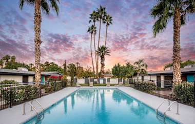 Pool and poolside area at The Clubhouse at Arcadia.