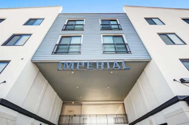 Building exterior at Imperial.