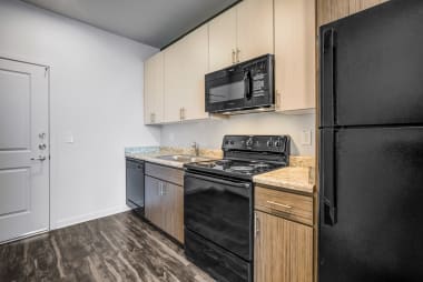 Apartment kitchen at Imperial.