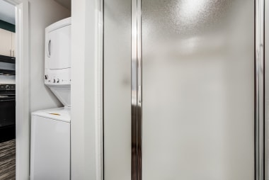 In-home laundry area at Imperial.