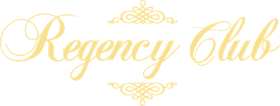 a gold royal old logo on a black background