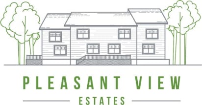 Logo at Pleasant View Estates, Griswold, Connecticut