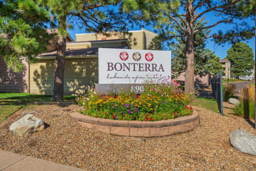 Property Signage at Bonterra Lakeside Apartments, Colorado Springs, CO