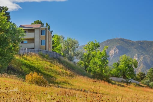 Views from Bonterra Lakeside Apartments, Colorado Springs, CO
