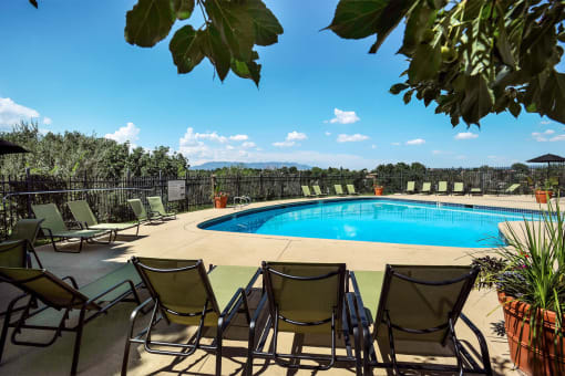 Pool at Bonterra Lakeside Apartments, Colorado Springs, CO