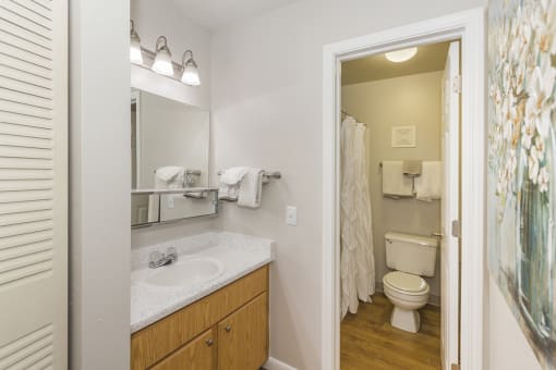 Luxurious Bathroom at The Glen at Briargate, Colorado Springs, Colorado