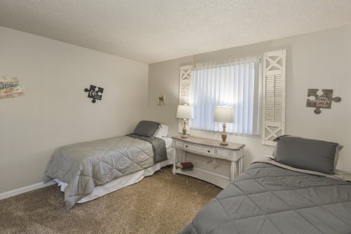 Beautiful Bright Bedroom With Wide Windows at The Glen at Briargate, Colorado Springs