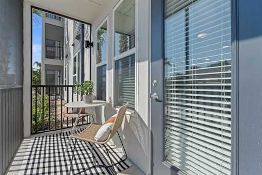 Private Apartment Balcony at Mira at Palmer Ranch, Florida, 34238