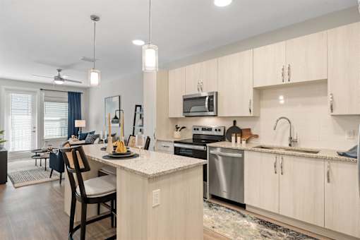 Efficient Appliances In Kitchen at Mira at Palmer Ranch, Sarasota, FL, Florida