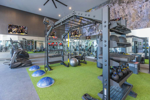 24 Hour Athletic Center at Zeta Luxury Apartments in Sacramento, CA