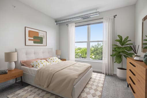 Canvas-Virtually Staged Bedroom