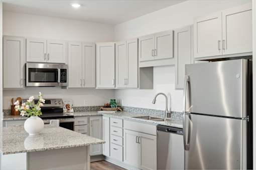 Mural-Model Unit Kitchen