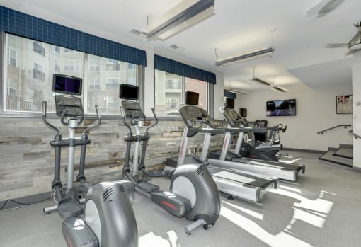 State-Of-The-Art Gym And Spin Studio at 800 Carlyle, Alexandria