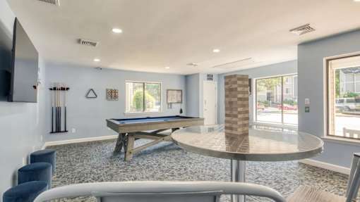 Community Lounge Area at Compass at City Center, Virginia, 23606