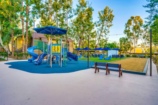 Ample and Open Play Area at The Trails at San Dimas, California, 91773