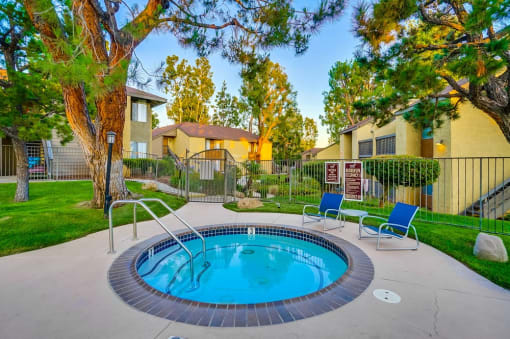 Outdoor Jacuzzi at The Trails at San Dimas, 444 N. Amelia Avenue
