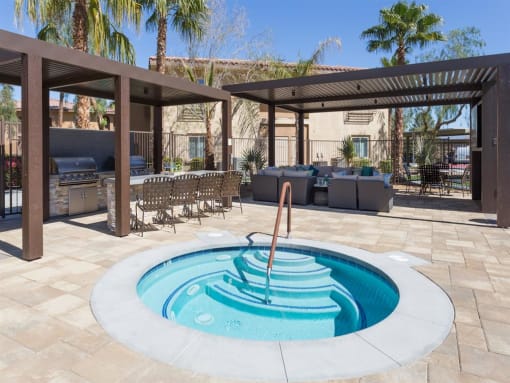Soothing Spa at Medici Apartment Homes, Bermuda Dunes, California