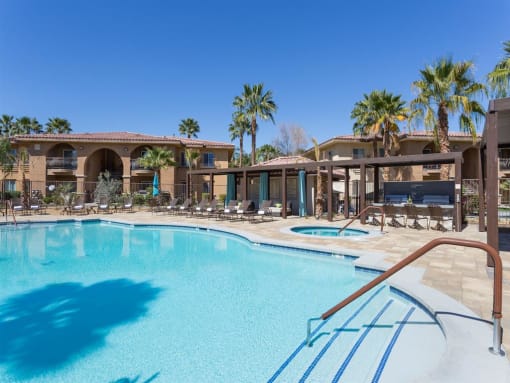 Glimmering Pool at Medici Apartment Homes, Bermuda Dunes