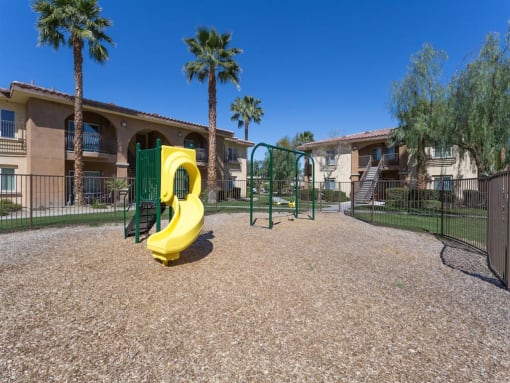 Playground at Medici Apartment Homes, Bermuda Dunes, California