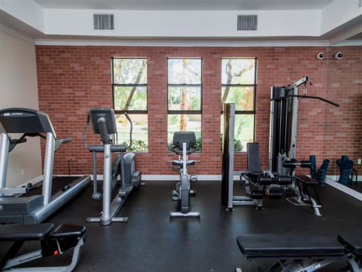 State Of The Art Fitness Center at Medici Apartment Homes, California
