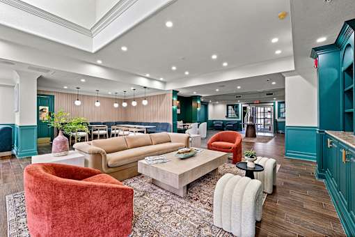 Clubhouse Lounge at 505 Collection in Atlanta, GA
