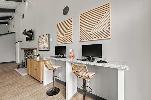 Business center at Fields at Peachtree Corners, Norcross, 30092