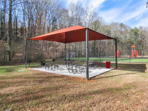 Picnic Area  at Fields at Peachtree Corners, Norcross, 30092
