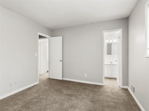 Master Bedroom en-suite Bathroom  at Pinewood Townhomes, Tucker, GA, 30084